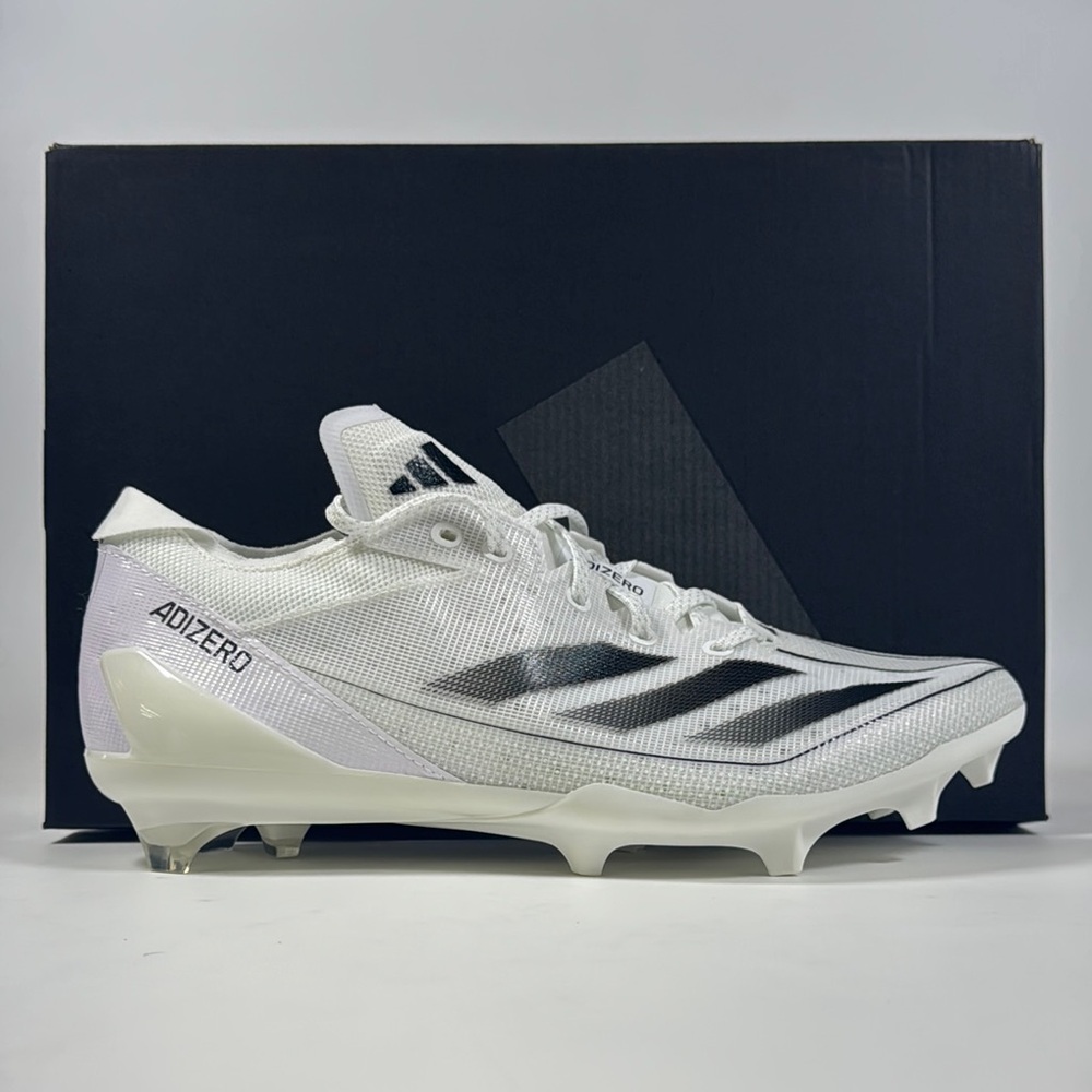 Mens Adidas SM Adizero Electric Football Cleats White/Black IH5030 New in Box